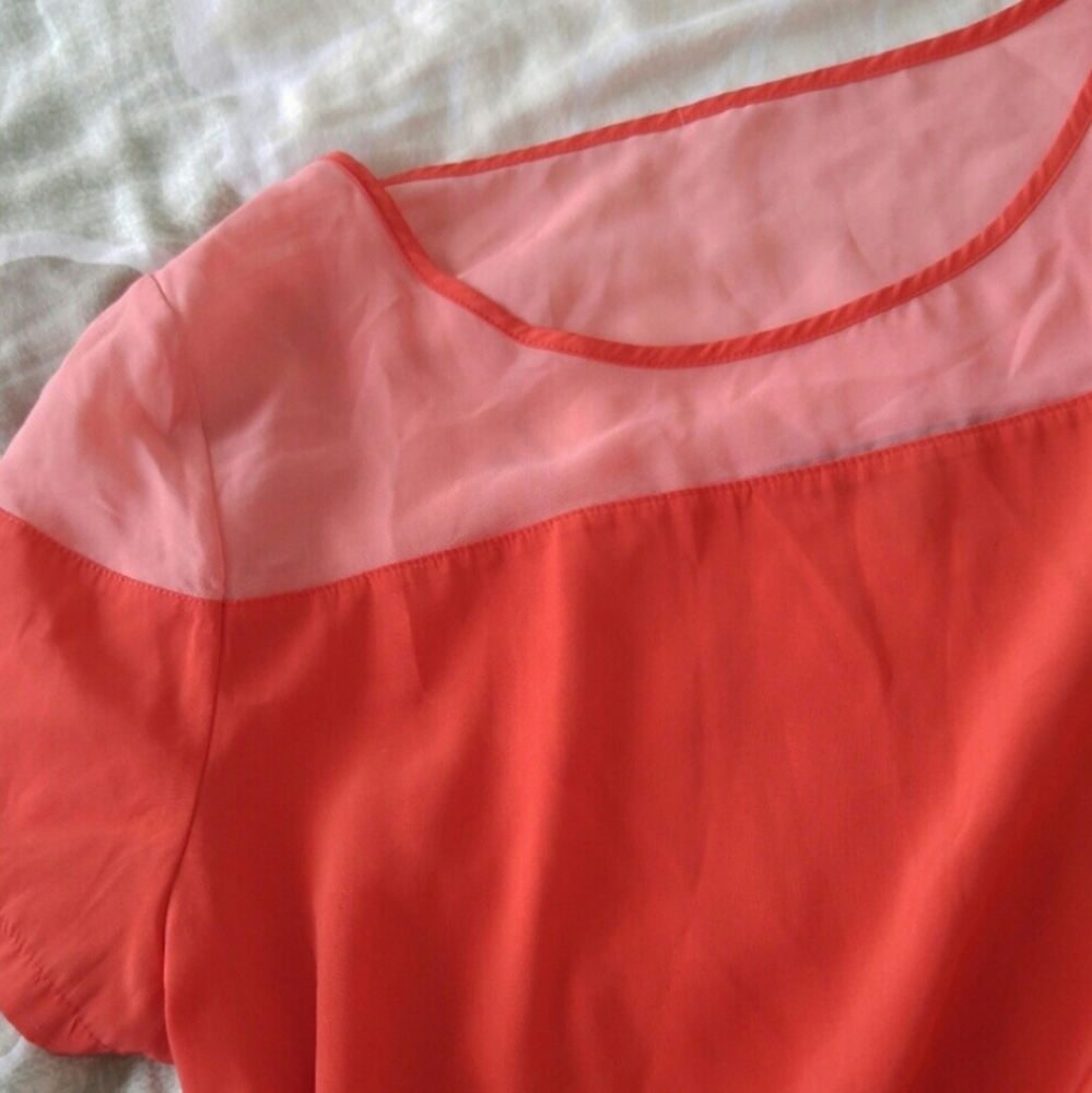 Express Summer Color Block Lightweight Dress - image 2